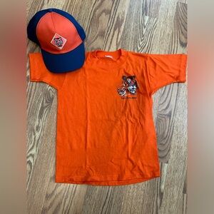 Tiger Cub Scout shirt hat handbook and bandana